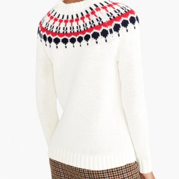 JCrew Fair Isle Sweater - Picture 4 of 9